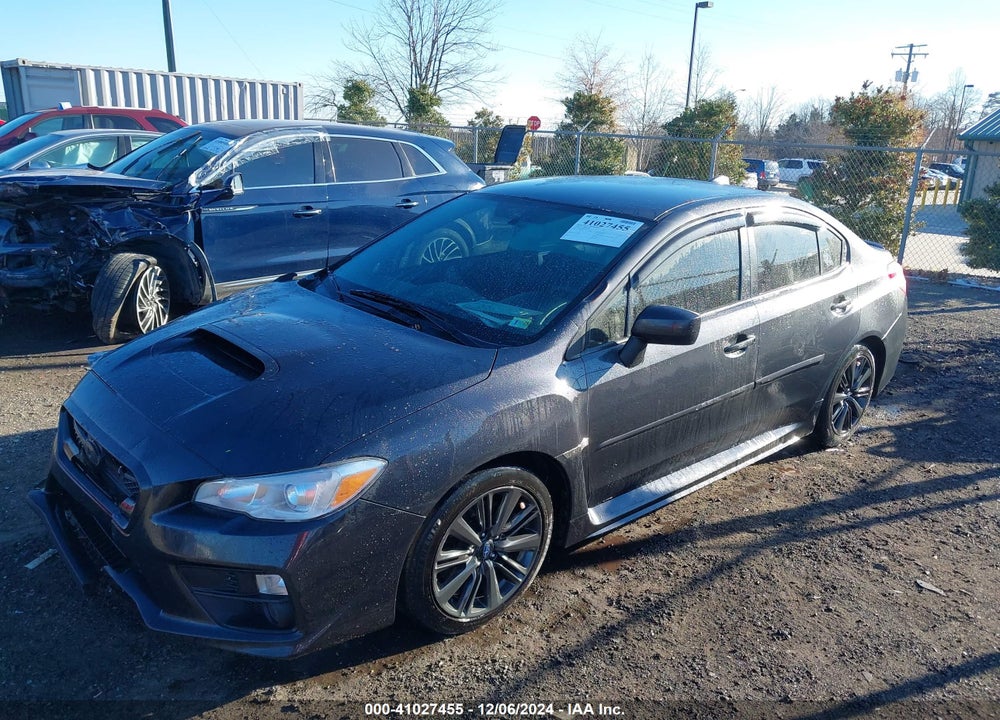 2016 SUBARU WRX VIN: JF1VA1B66G9822114