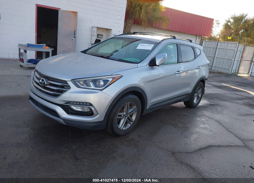 2018 HYUNDAI SANTA FE SPORT 2.4L VIN: 5XYZU3LB6JG544489