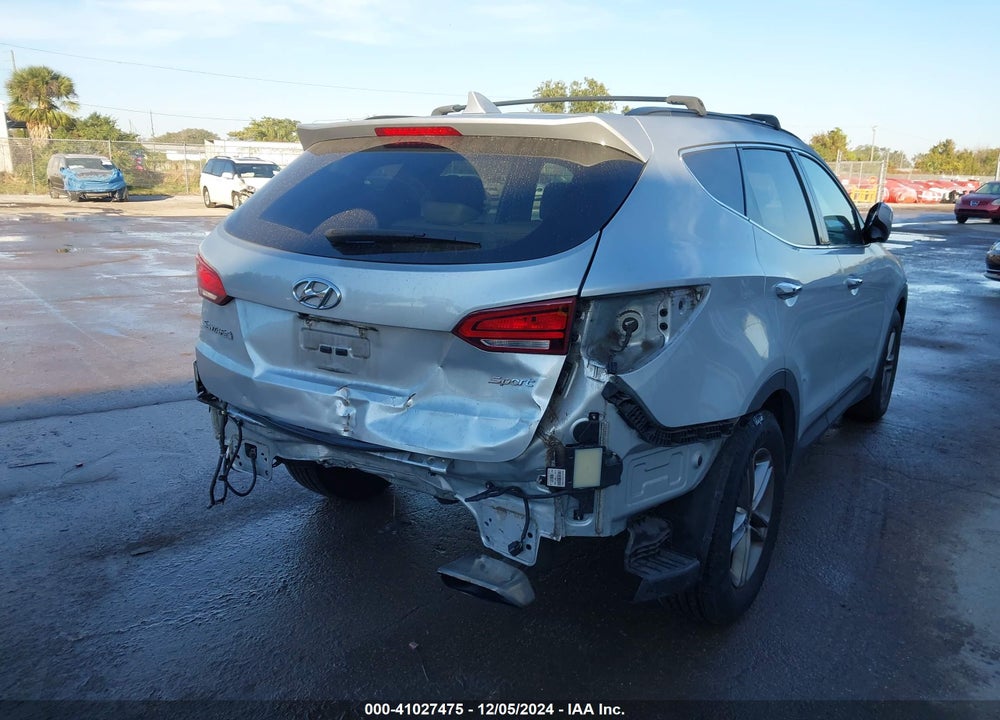 2018 HYUNDAI SANTA FE SPORT 2.4L VIN: 5XYZU3LB6JG544489