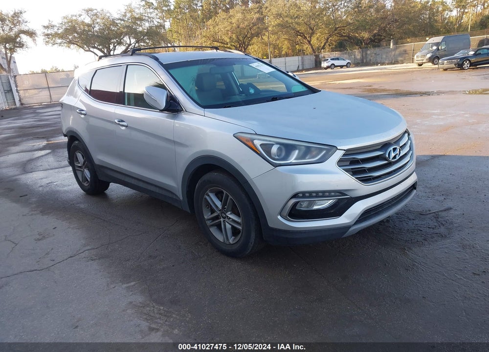 2018 HYUNDAI SANTA FE SPORT 2.4L VIN: 5XYZU3LB6JG544489