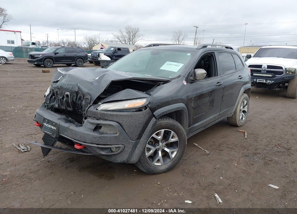 2015 JEEP CHEROKEE TRAILHAWK VIN: 1C4PJMBB7FW550884