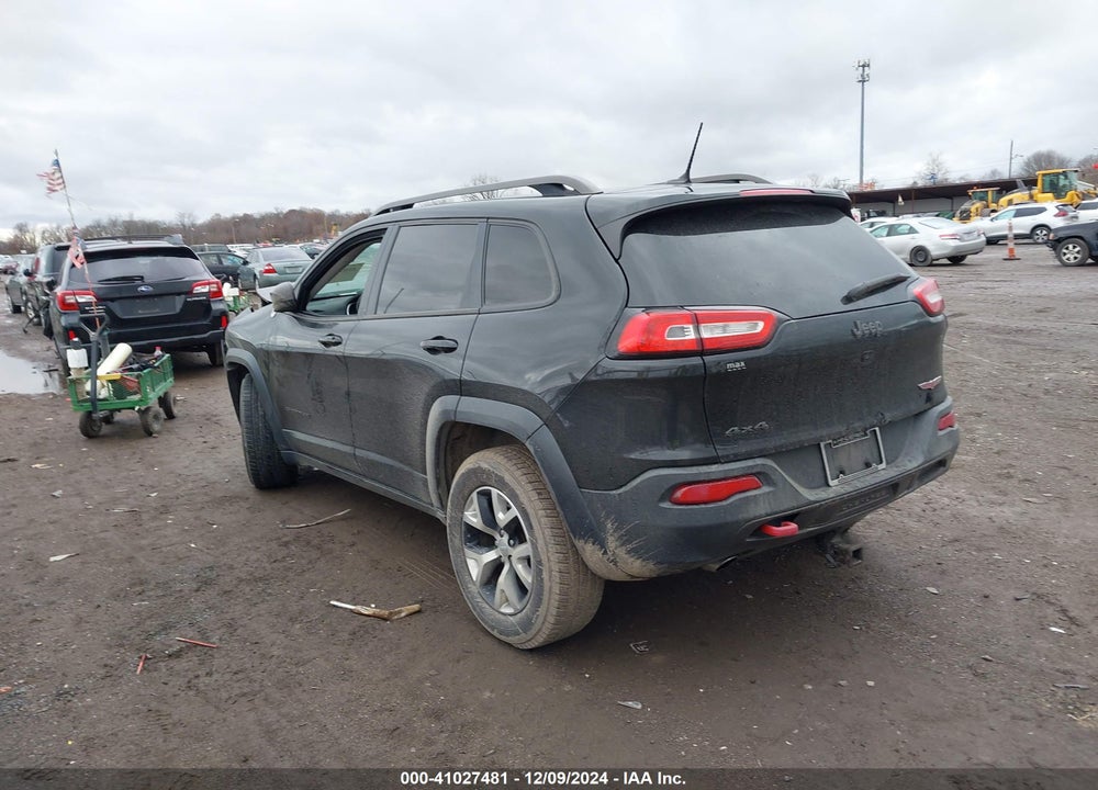 2015 JEEP CHEROKEE TRAILHAWK VIN: 1C4PJMBB7FW550884