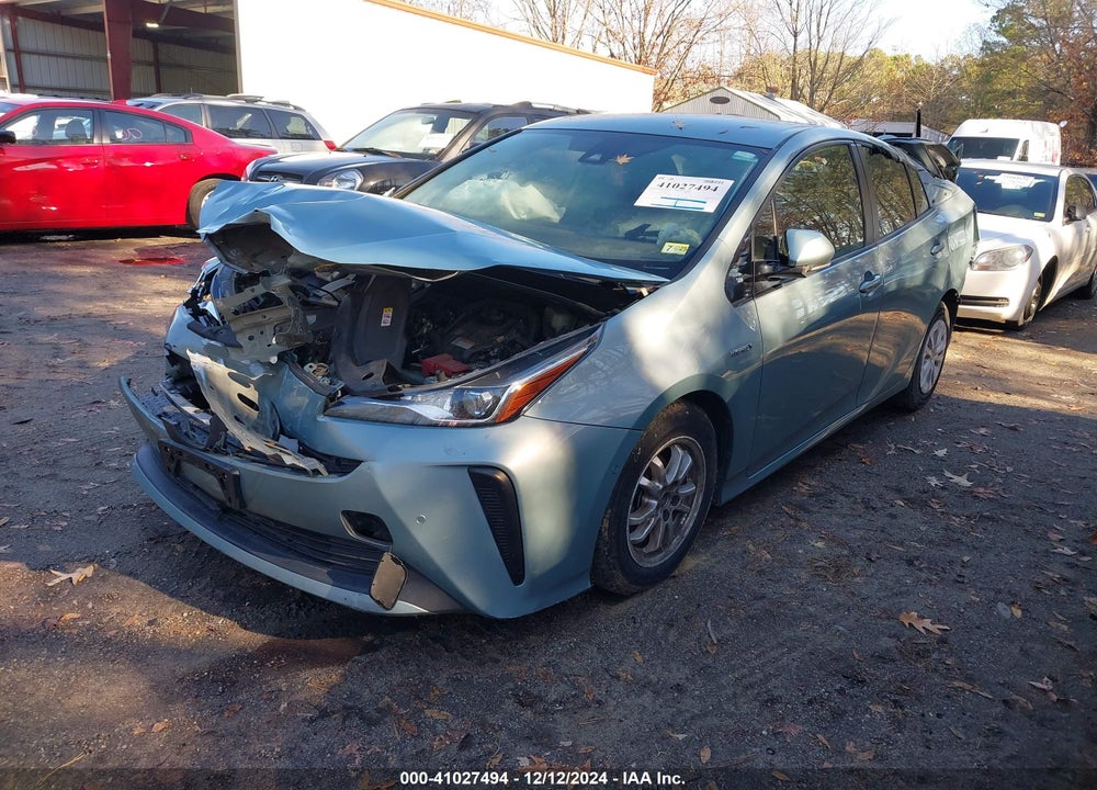 2019 TOYOTA PRIUS LE VIN: JTDKARFU6K3070592