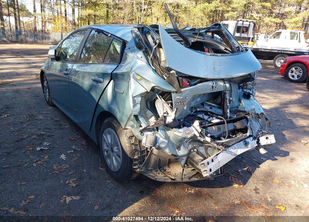 2019 TOYOTA PRIUS LE VIN: JTDKARFU6K3070592