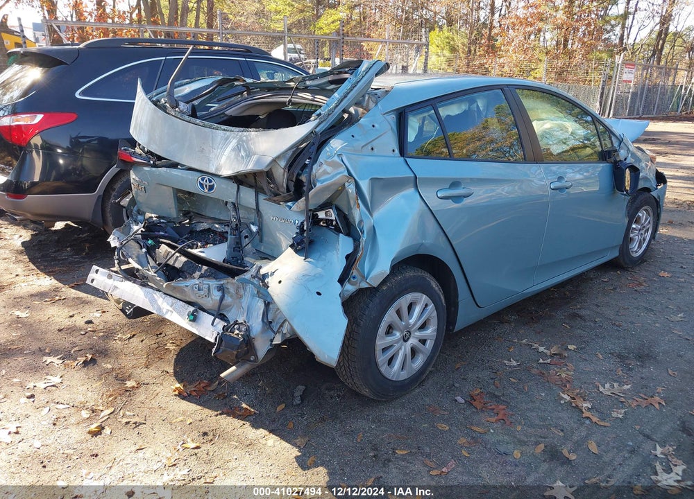2019 TOYOTA PRIUS LE VIN: JTDKARFU6K3070592