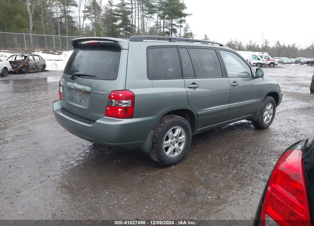 2007 TOYOTA HIGHLANDER VIN: JTEHD21A570048979