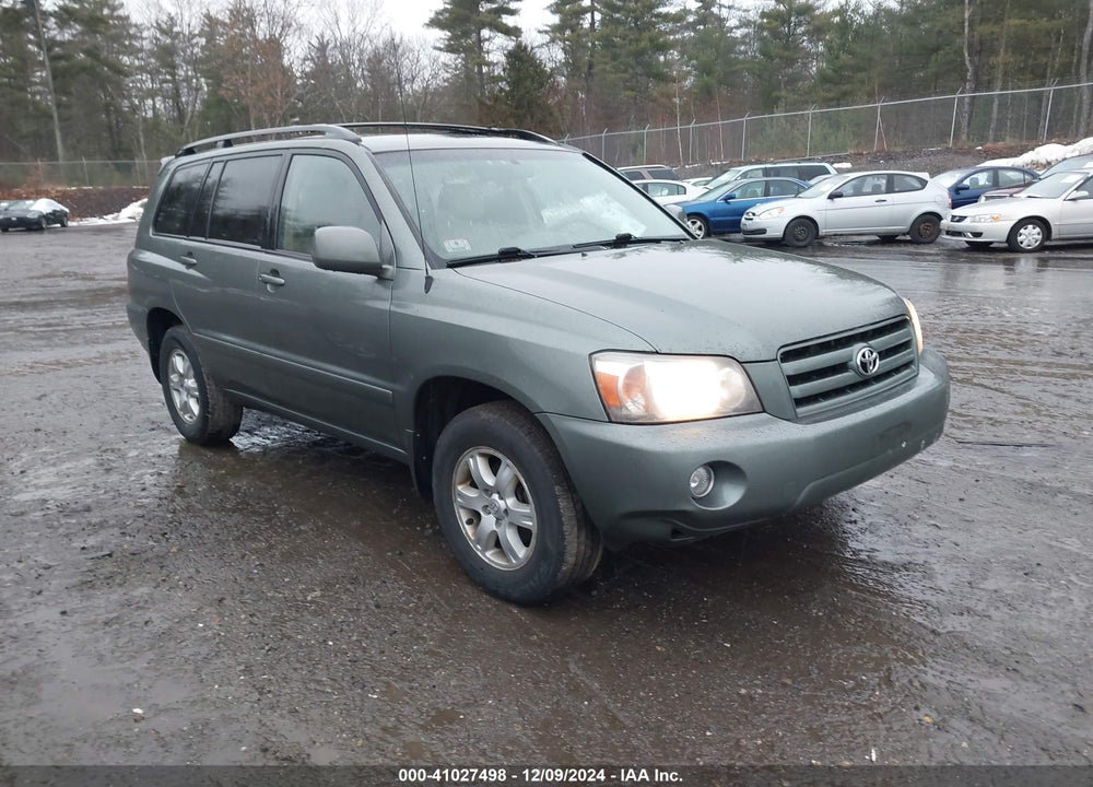 2007 TOYOTA HIGHLANDER VIN: JTEHD21A570048979