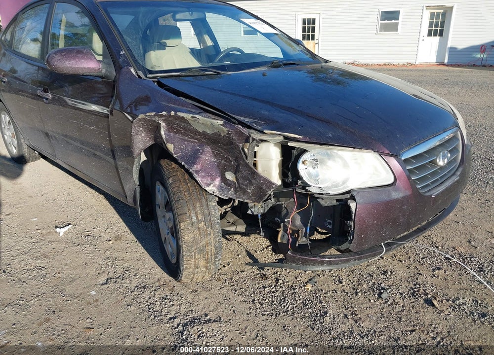 2009 HYUNDAI ELANTRA GLS VIN: KMHDU46D39U658100