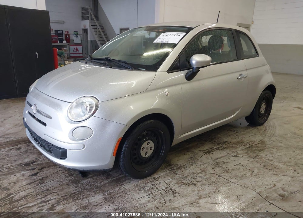2012 FIAT 500 POP VIN: 3C3CFFAR4CT229272