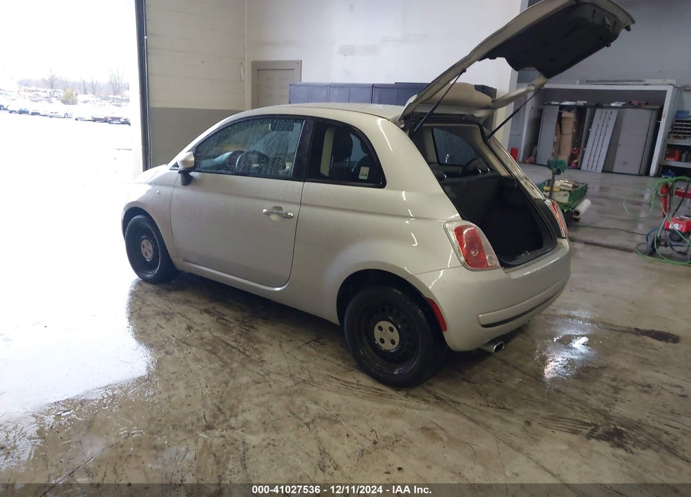 2012 FIAT 500 POP VIN: 3C3CFFAR4CT229272