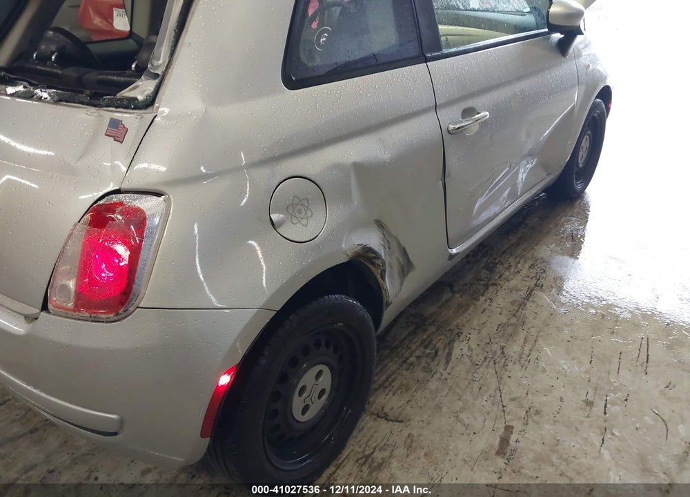 2012 FIAT 500 POP VIN: 3C3CFFAR4CT229272