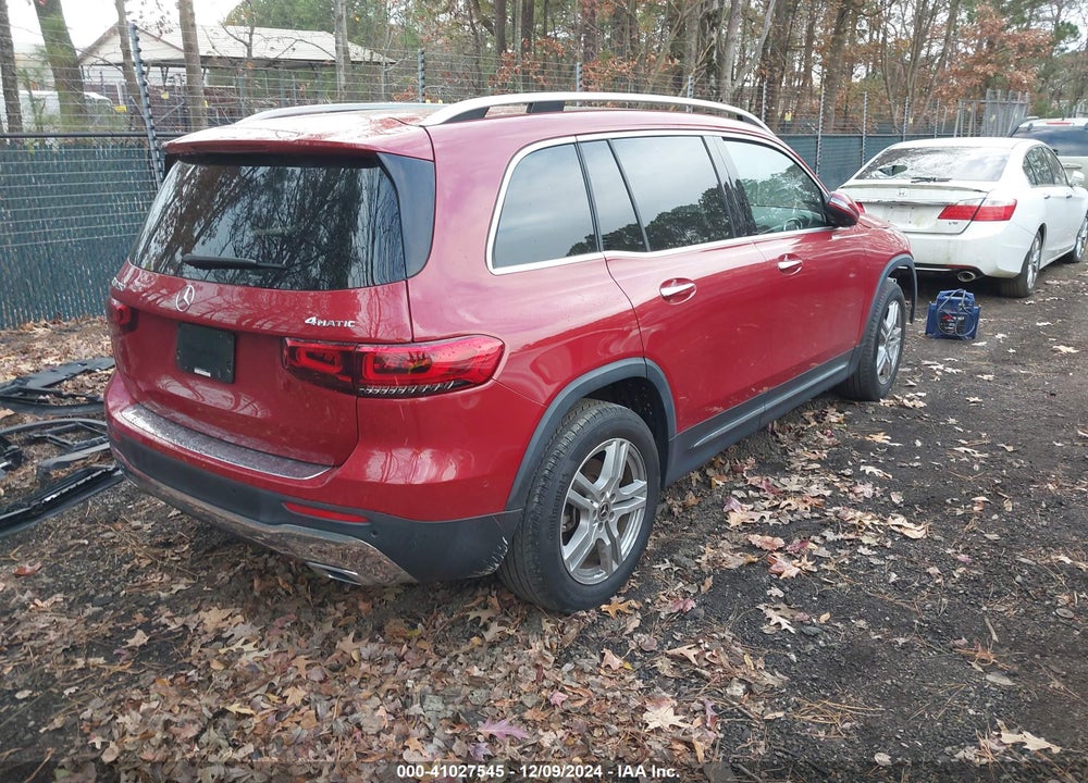 2022 MERCEDES-BENZ GLB 250 4MATIC VIN: W1N4M4HB3NW196953