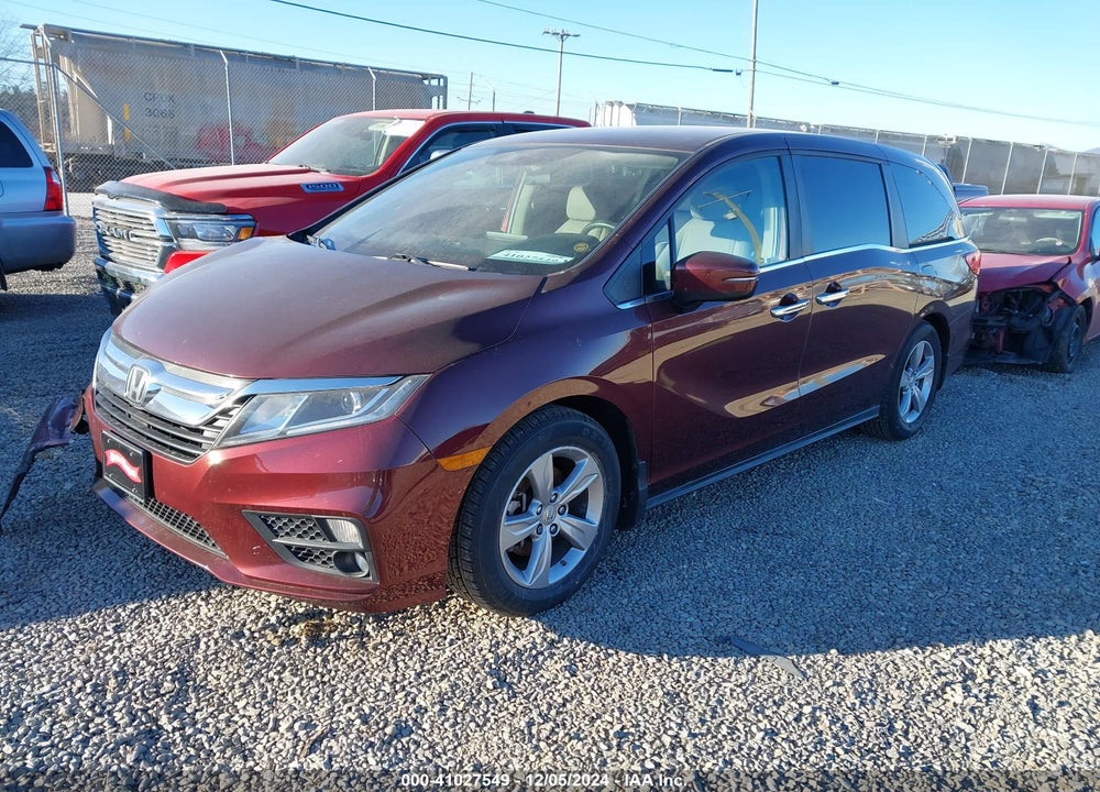 2019 HONDA ODYSSEY EX VIN: 5FNRL6H55KB026390