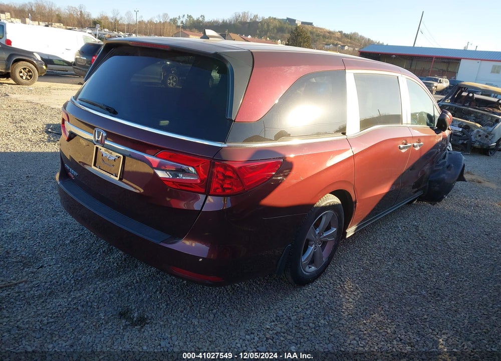 2019 HONDA ODYSSEY EX VIN: 5FNRL6H55KB026390