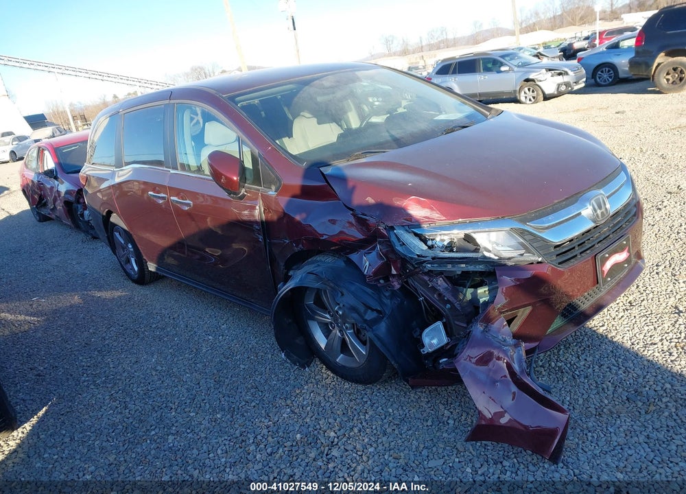 2019 HONDA ODYSSEY EX VIN: 5FNRL6H55KB026390