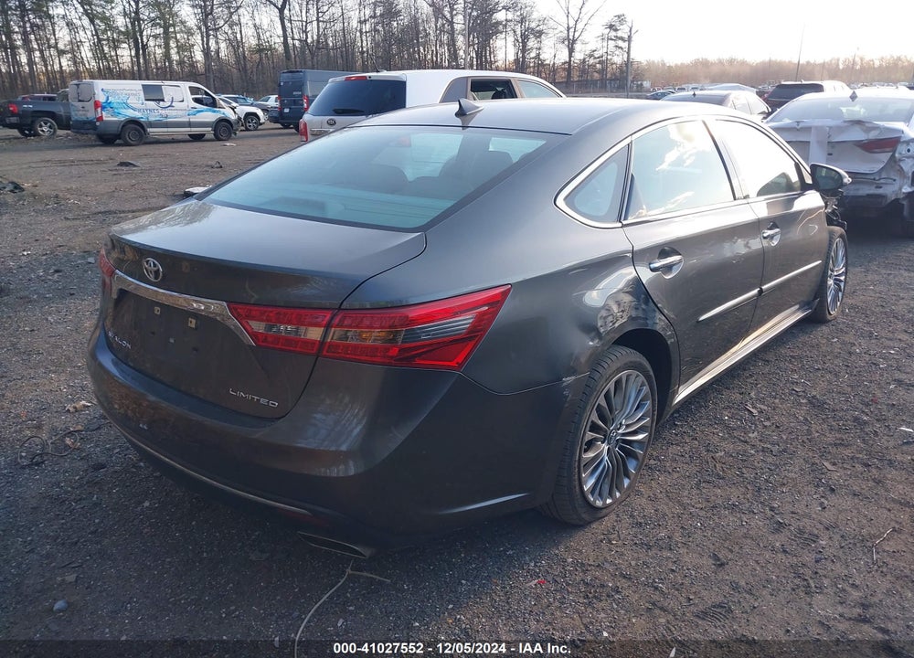 2016 TOYOTA AVALON LIMITED VIN: 4T1BK1EB8GU236123