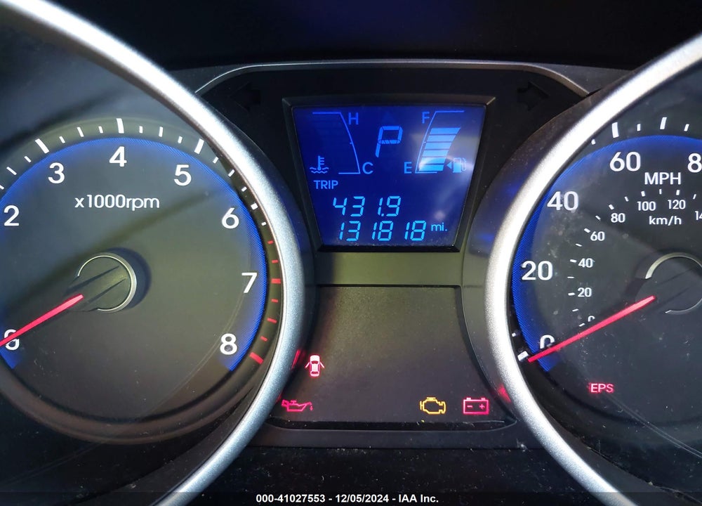 2010 HYUNDAI TUCSON LIMITED VIN: KM8JUCAC8AU079040