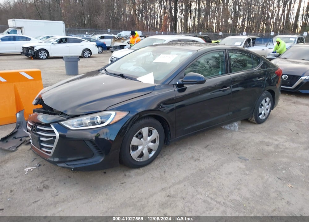 2017 HYUNDAI ELANTRA SE VIN: 5NPD74LF1HH110977