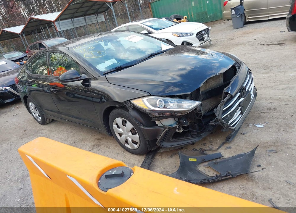 2017 HYUNDAI ELANTRA SE VIN: 5NPD74LF1HH110977
