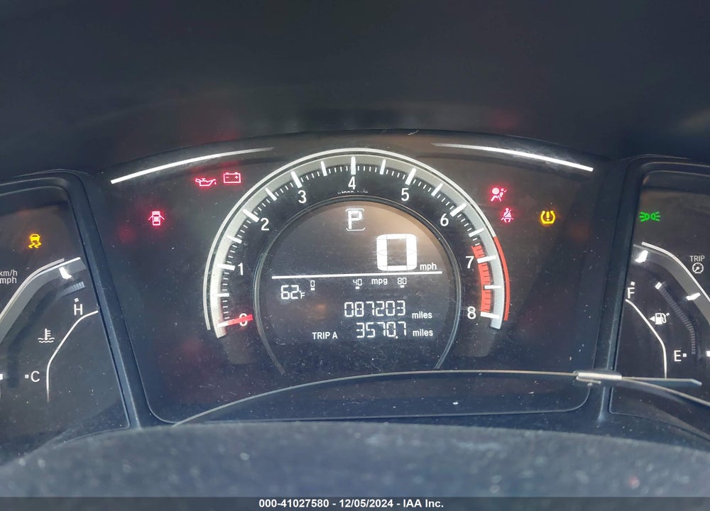 2016 HONDA CIVIC VIN: 2HGFC2F59GH576533