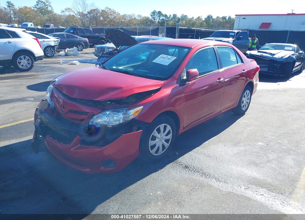 2011 TOYOTA COROLLA LE VIN: 2T1BU4EE8BC646324