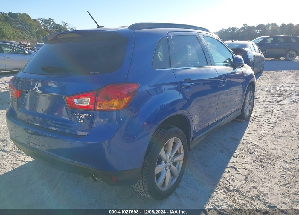2015 MITSUBISHI OUTLANDER SPORT GT VIN: 4A4AR4AW3FE034510