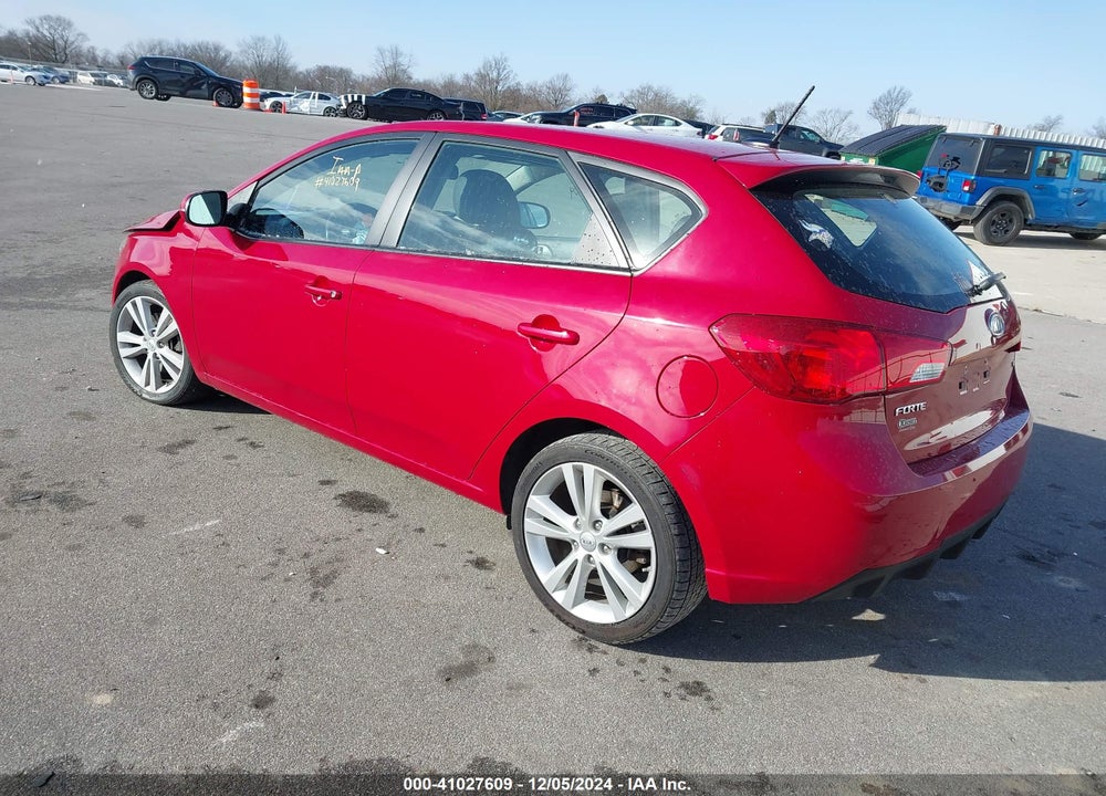 2013 KIA FORTE SX VIN: KNAFW5A39D5663295
