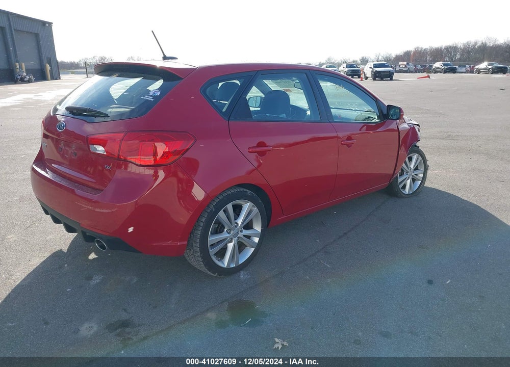 2013 KIA FORTE SX VIN: KNAFW5A39D5663295