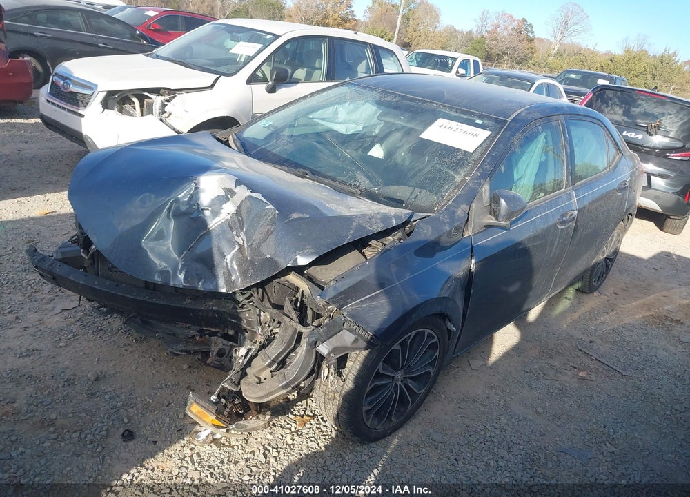 2015 TOYOTA COROLLA S PLUS VIN: 5YFBURHE0FP329281