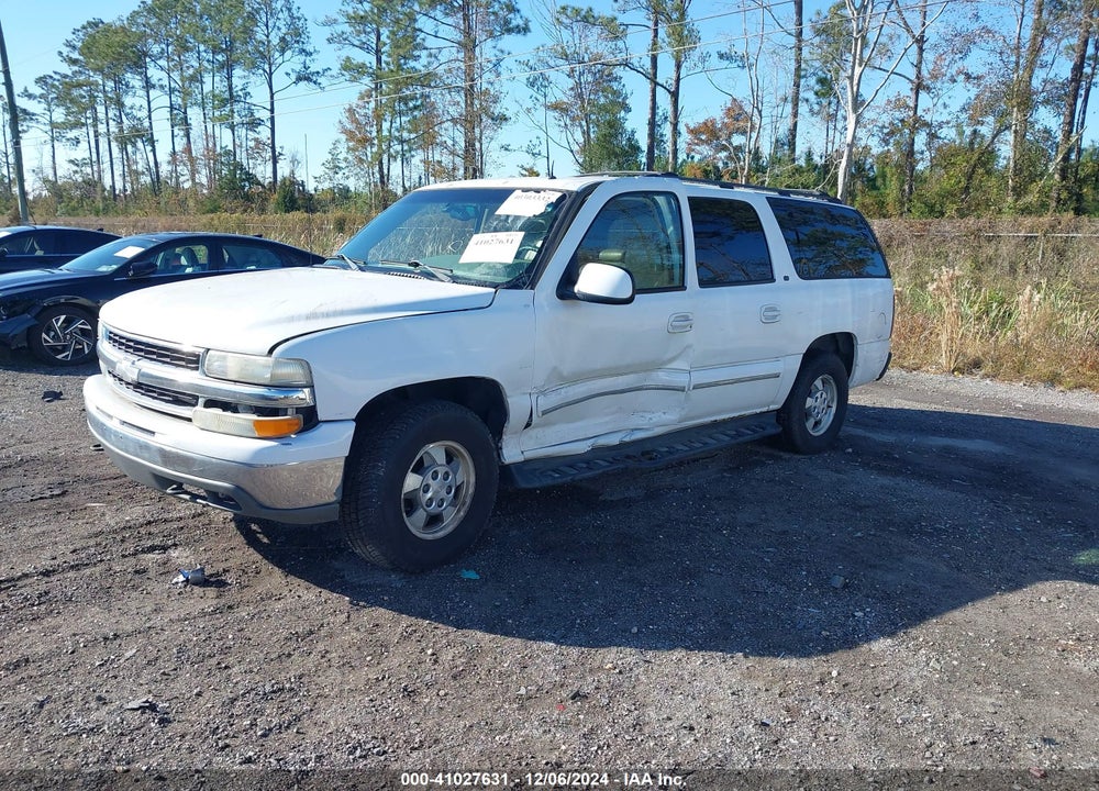 2002 CHEVROLET SUBURBAN 1500 LT VIN: 1GNFK16Z82J127812