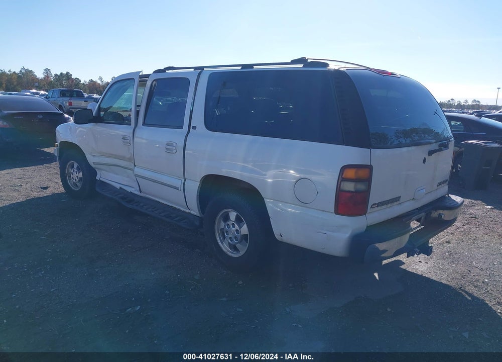 2002 CHEVROLET SUBURBAN 1500 LT VIN: 1GNFK16Z82J127812