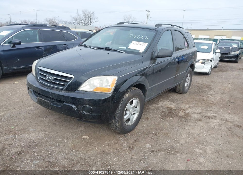 2008 KIA SORENTO LX VIN: KNDJD735385797271