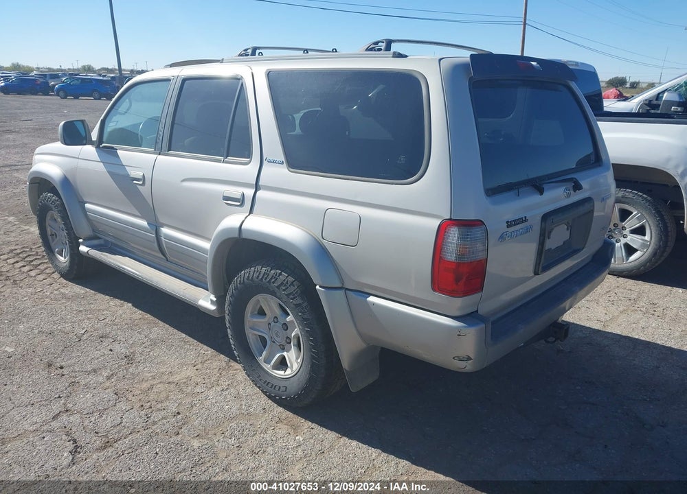 1999 TOYOTA 4RUNNER LIMITED V6 VIN: JT3GN87R6X0118104