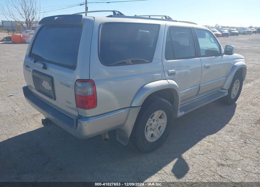 1999 TOYOTA 4RUNNER LIMITED V6 VIN: JT3GN87R6X0118104