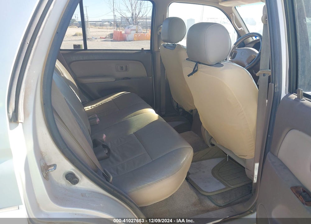 1999 TOYOTA 4RUNNER LIMITED V6 VIN: JT3GN87R6X0118104