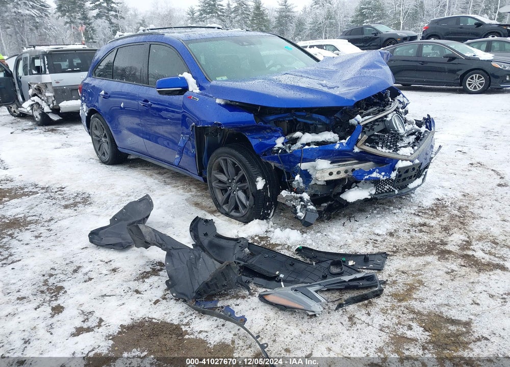 2019 ACURA MDX TECH & A-SPEC PKGS VIN: 5J8YD4H09KL002433