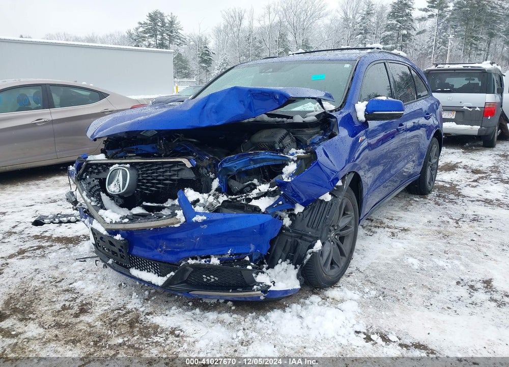 2019 ACURA MDX TECH & A-SPEC PKGS VIN: 5J8YD4H09KL002433