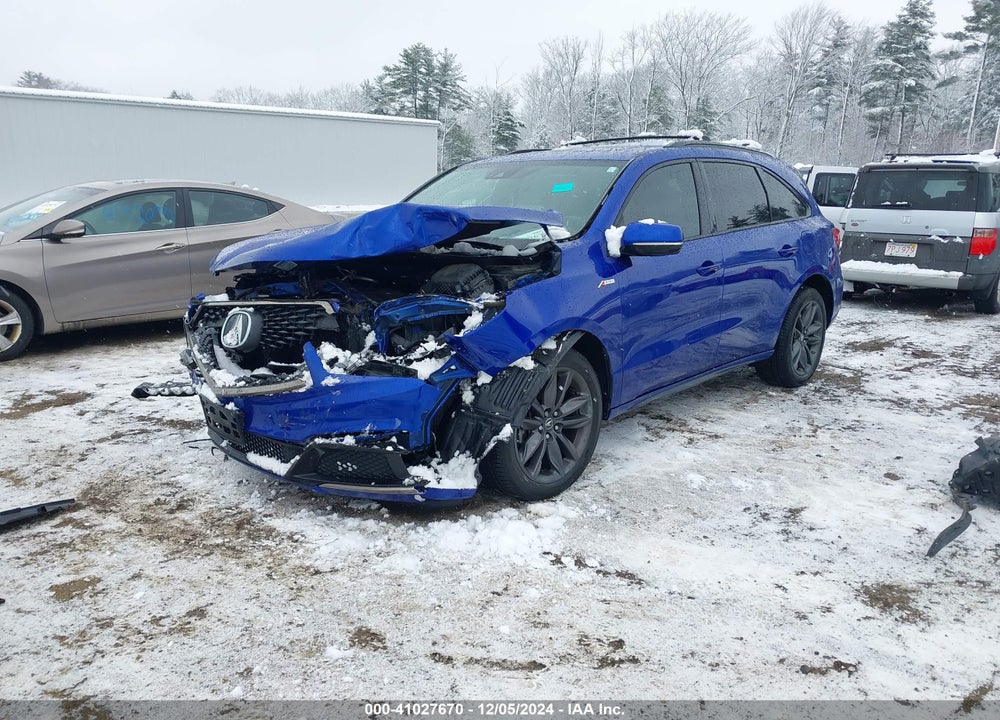 2019 ACURA MDX TECH & A-SPEC PKGS VIN: 5J8YD4H09KL002433