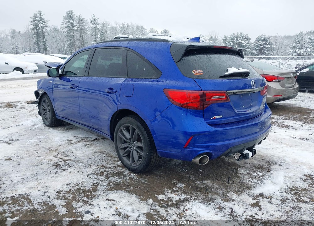 2019 ACURA MDX TECH & A-SPEC PKGS VIN: 5J8YD4H09KL002433
