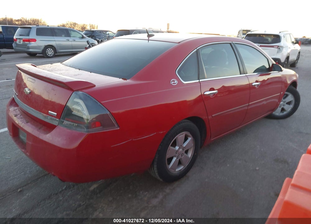 2008 CHEVROLET IMPALA LTZ VIN: 2G1WU583X89152520