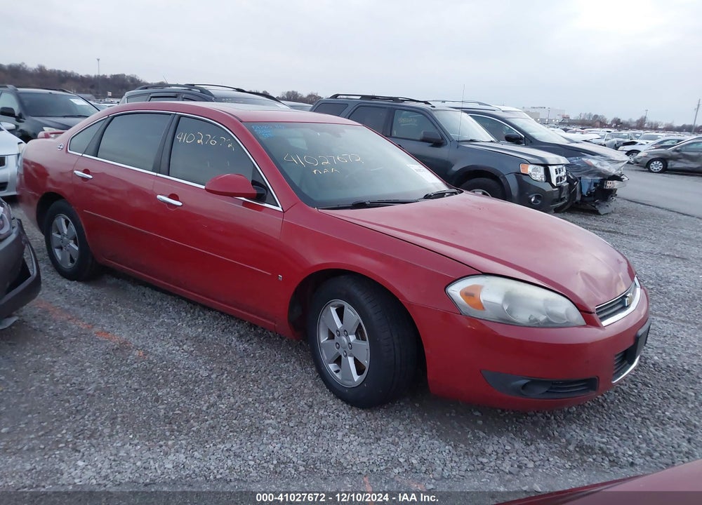 2008 CHEVROLET IMPALA LTZ VIN: 2G1WU583X89152520