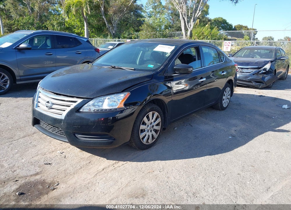2015 NISSAN SENTRA SV VIN: 3N1AB7AP1FY215259