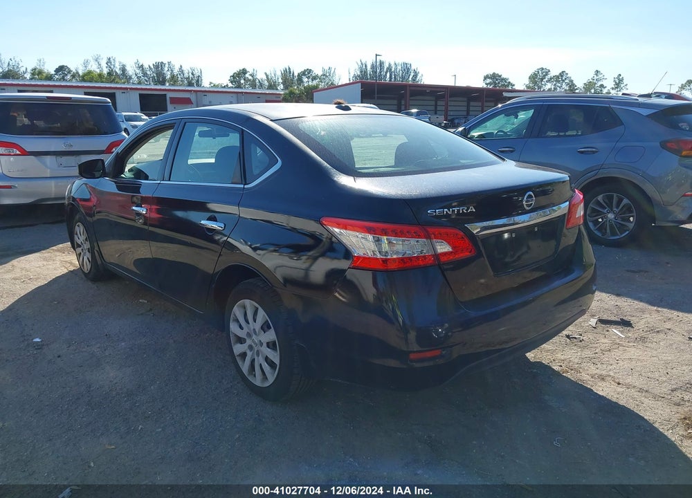 2015 NISSAN SENTRA SV VIN: 3N1AB7AP1FY215259