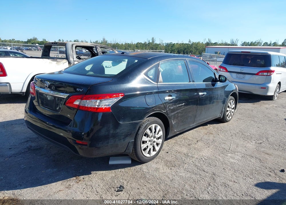 2015 NISSAN SENTRA SV VIN: 3N1AB7AP1FY215259