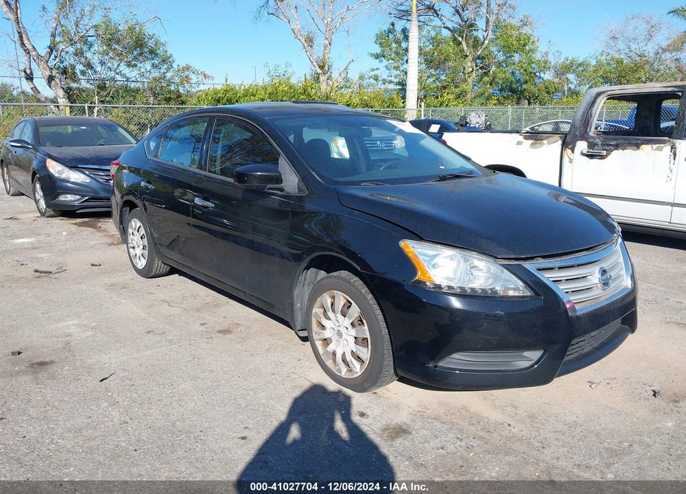 2015 NISSAN SENTRA SV VIN: 3N1AB7AP1FY215259