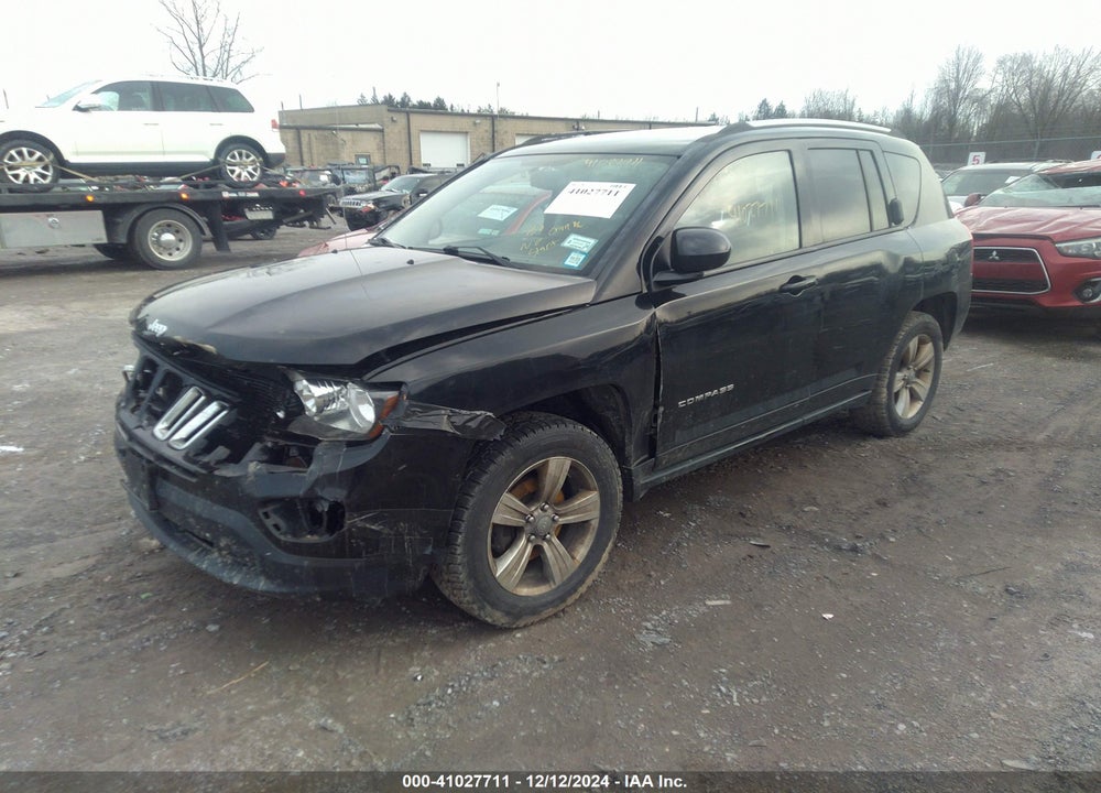 2017 JEEP COMPASS LATITUDE 4X4 VIN: 1C4NJDEB2HD109634