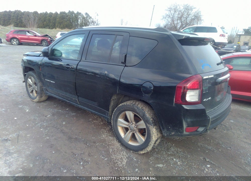 2017 JEEP COMPASS LATITUDE 4X4 VIN: 1C4NJDEB2HD109634