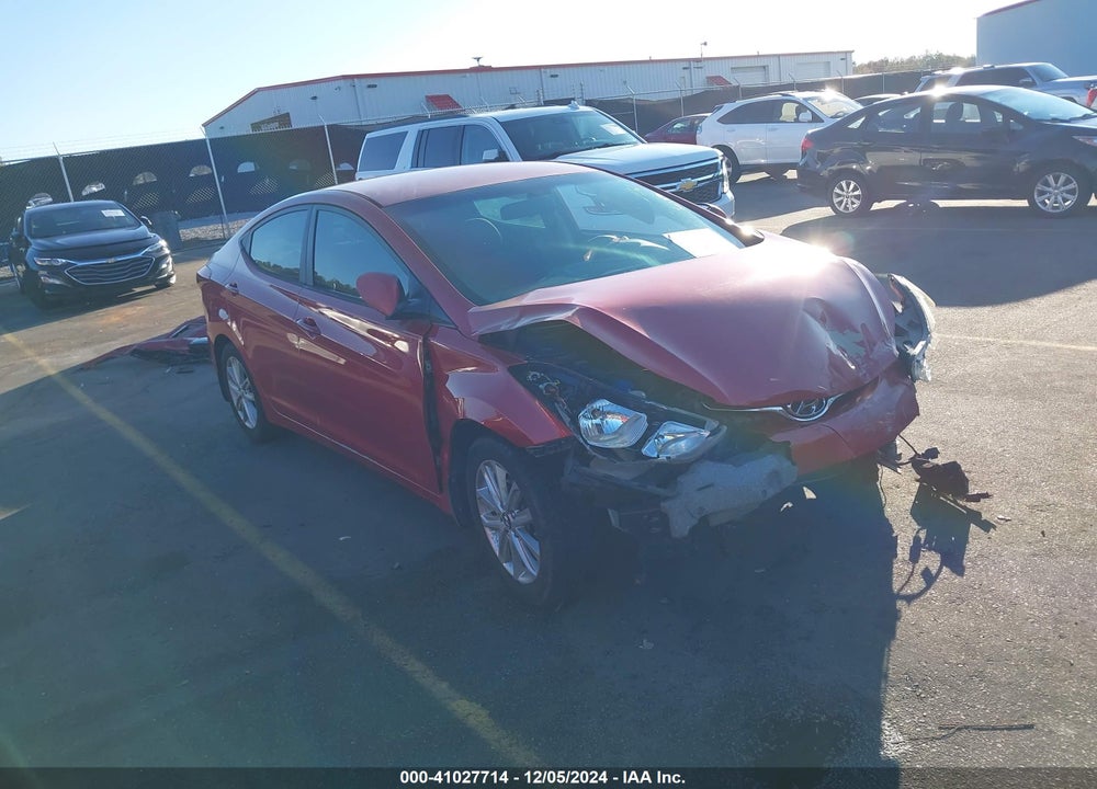 2015 HYUNDAI ELANTRA SE VIN: KMHDH4AE1FU300526