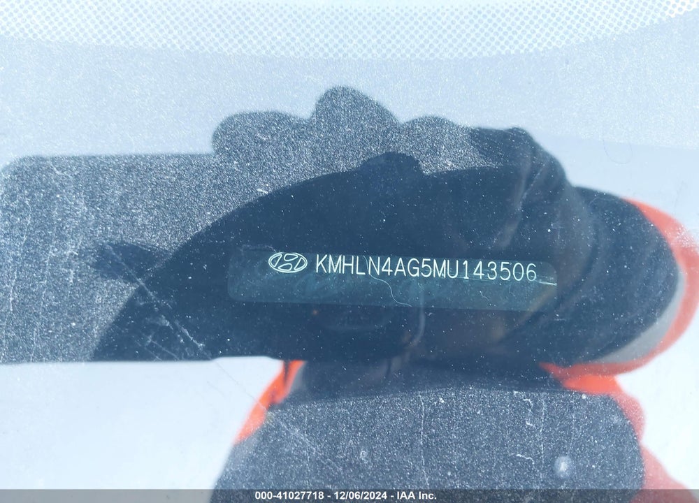 2021 HYUNDAI ELANTRA VIN: KMHLN4AG5MU143506