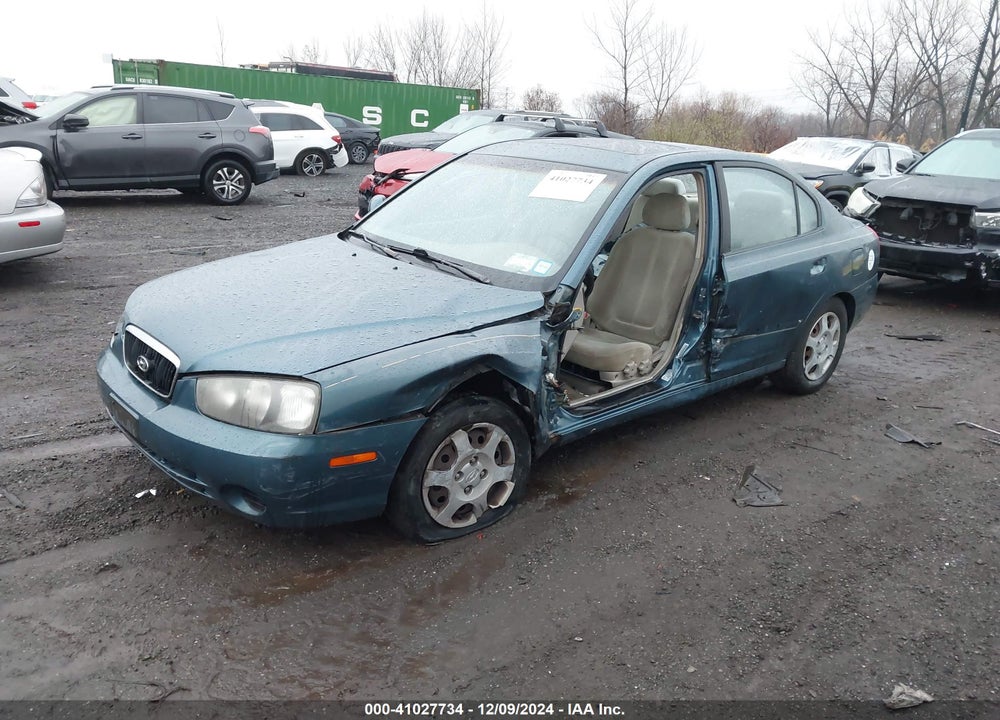 2003 HYUNDAI ELANTRA GLS/GT VIN: KMHDN45D23U471114